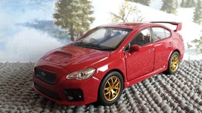 Modellauto  Subaru  WRX STI Rot