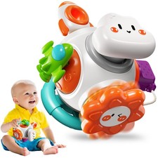 Kidific Montessori Sensory Toys for Toddlers, Activity Busy Cube 18 Small