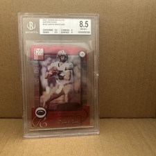 2001 Donruss Elite Aspirations Drew Brees 64/85  #102 RC. BGS 8.5!