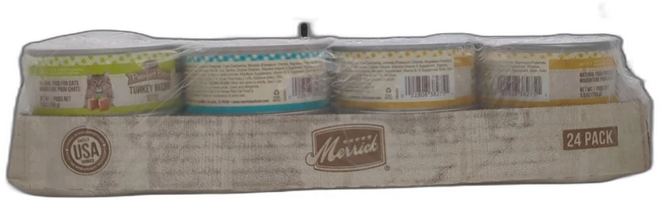 *2025-7-1* Merrick Purrfect Bistro Grain Free Premium Canned Pate Adult Wet Cat - Image 2 of 4