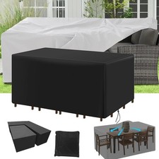 Heavy Duty Waterproof Garden Patio Furniture Cover for Rattan Table Cube Outdoor
