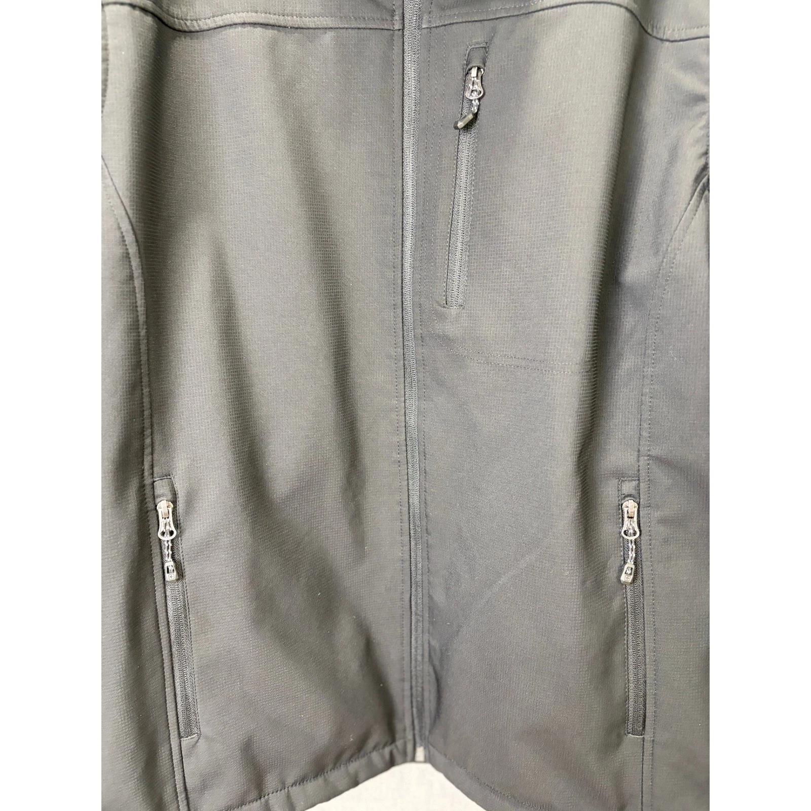 Swiss Tech Black Fleece Lined Softshell Full Zip Jacket Mens XL - product detail image 7