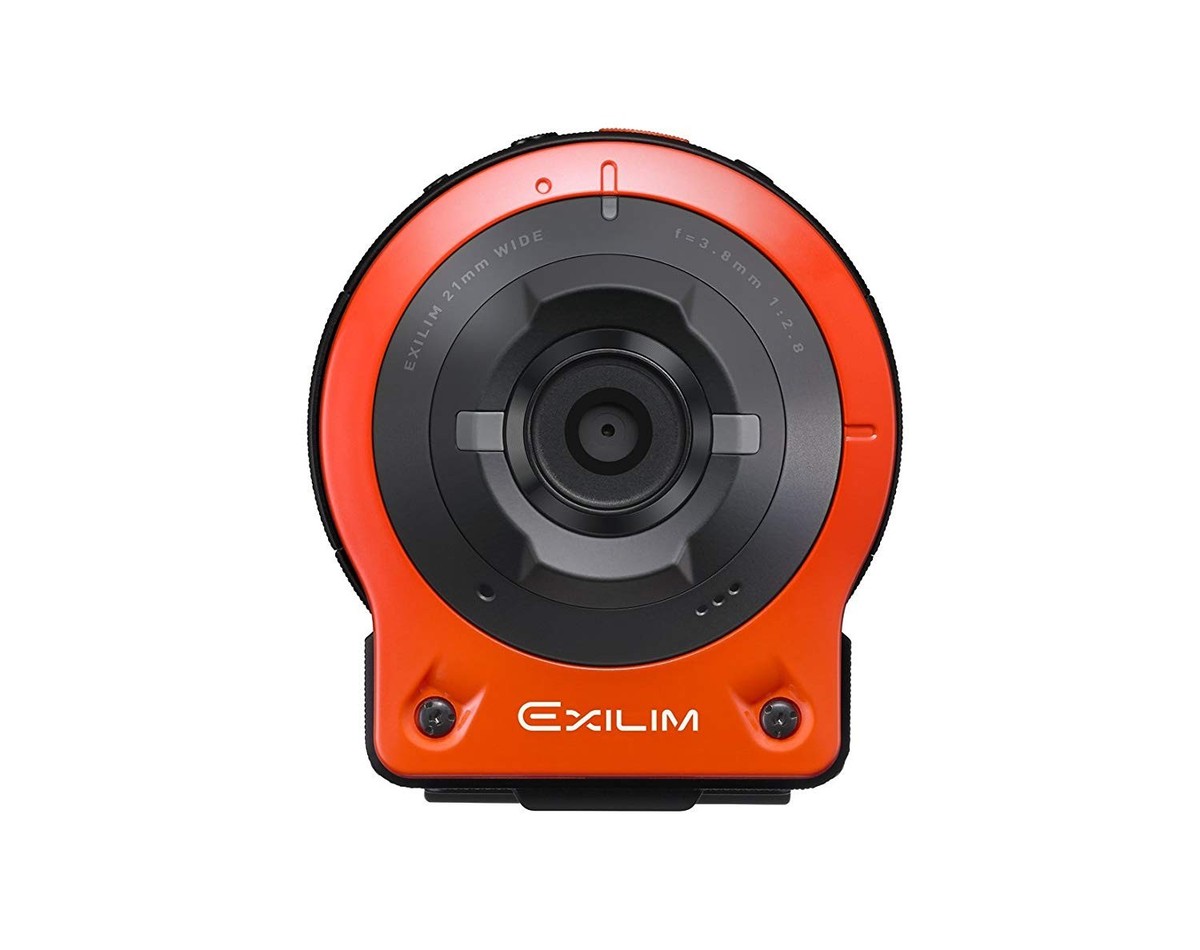 CASIO EX-FR10 EXILIM Digital Action Camera 14.1 MP Orange