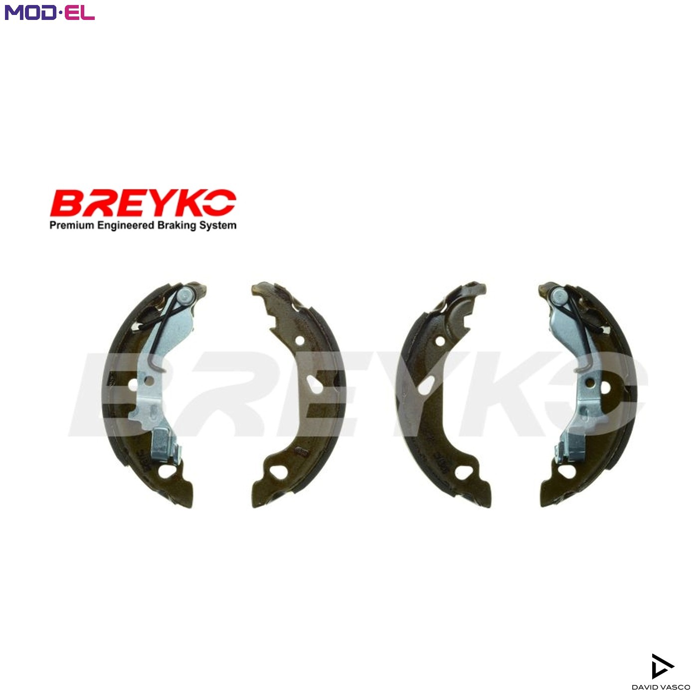 BRAKE SHOE SET W8687 FOR FIAT GRANDE/PUNTO 188A9/199B2.000 188A4.000 1.2L 4cyl
