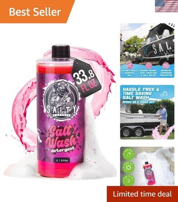 Foaming Salt Remover Wash - Clean & Remove Salt Off Boats & Cars, Prevent Sal...