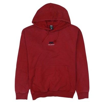 Helly Hansen Herren Pullover Hoodie rot XL Regular Baumwolle