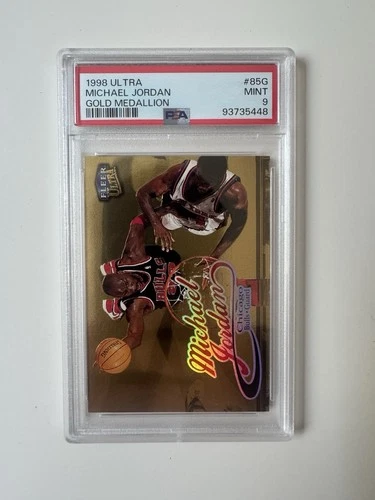 1998 Fleer Ultra - Michael Jordan #85G Gold Medallion PSA 9