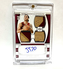 JAYLON TYSON 2024-25 NATIONAL TREASURES RPA TRIPLE ROOKIE PATCH RC AUTO /99 