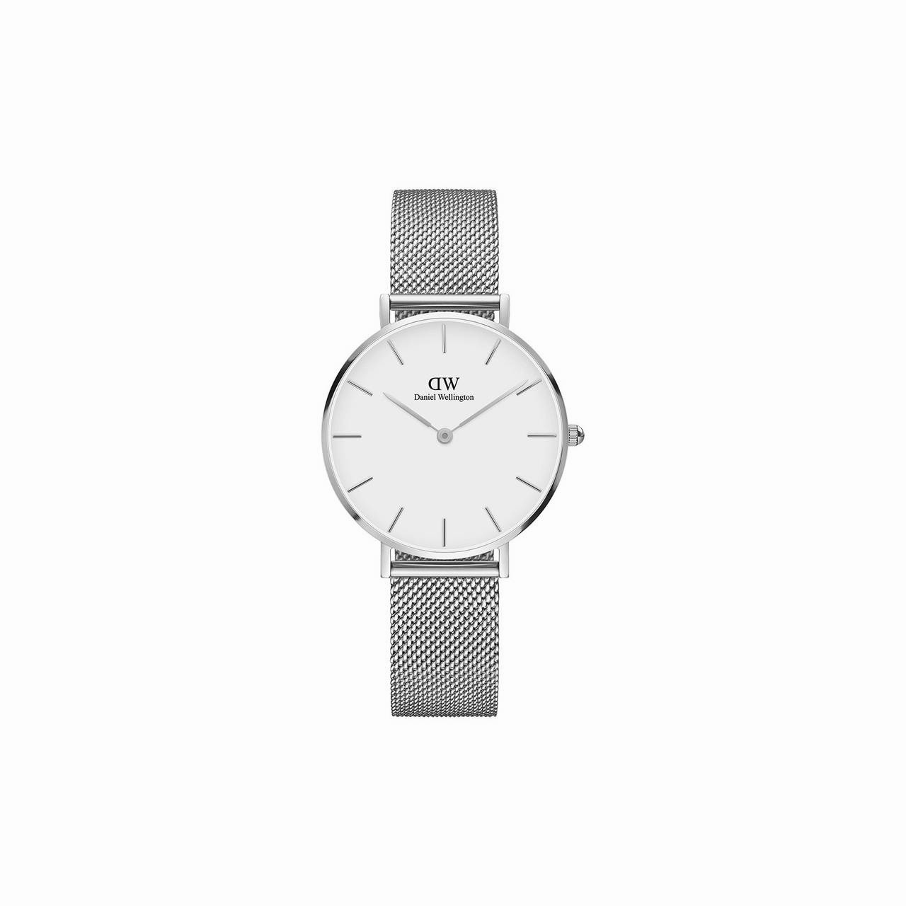 Daniel Wellington Petite Sterling Silver 32mm Ladies Watch BRAND NEW - RRP £110