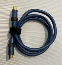 Acoustic Blue S-Video Cable 4-Pin Mini-DIN Male to Male, Less than 10ft