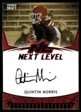 2021 SAGE Next Level Signatures Red Quintin Morris Auto Bowling Green Falcons