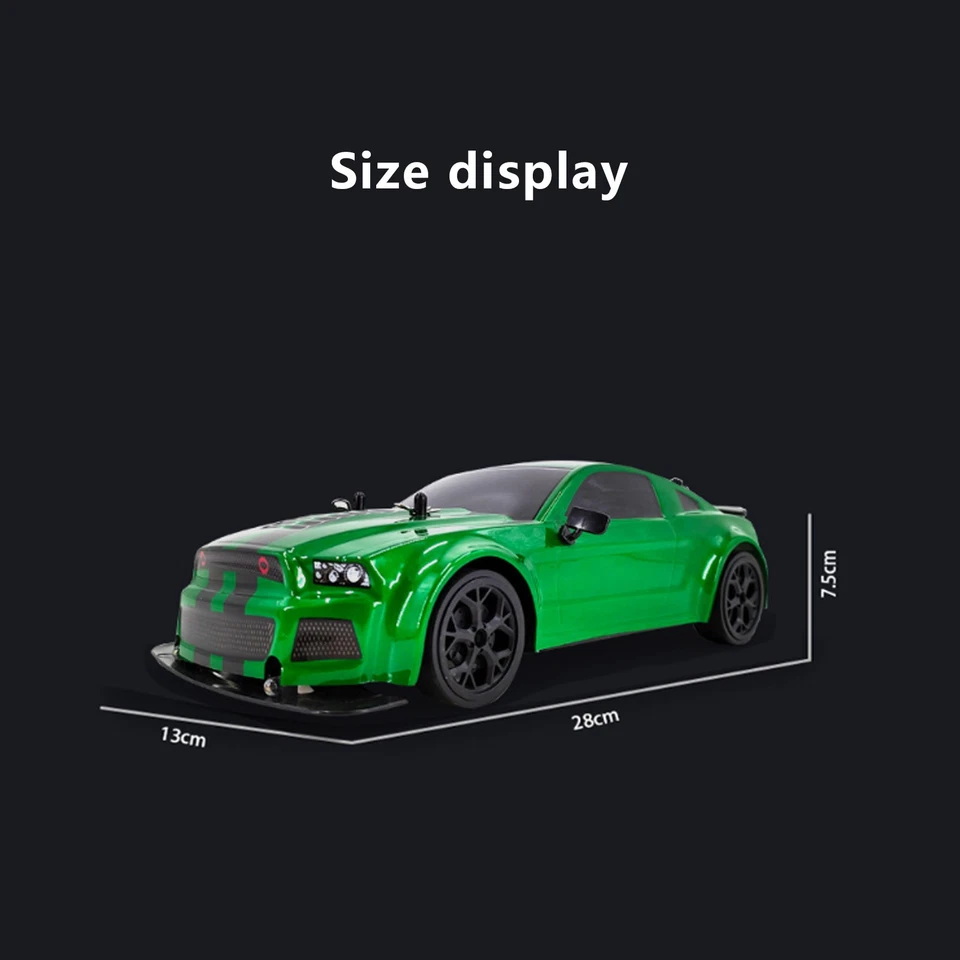 1/14 Scale 2.4G 4WD RC Drift Racing Ready to Run Electric CarsToys Models - Image 2 of 4