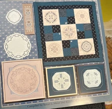 Vtg Rare Elegant Accents III in Hardanger Embroidery '96 #0209 Rosalyn Watnemo