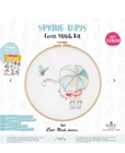 Counted Cross Stitch Hoop Kit - E2608 -Spring Days