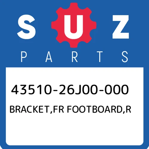 BRACKET, FRONT FOOTBOARD RH