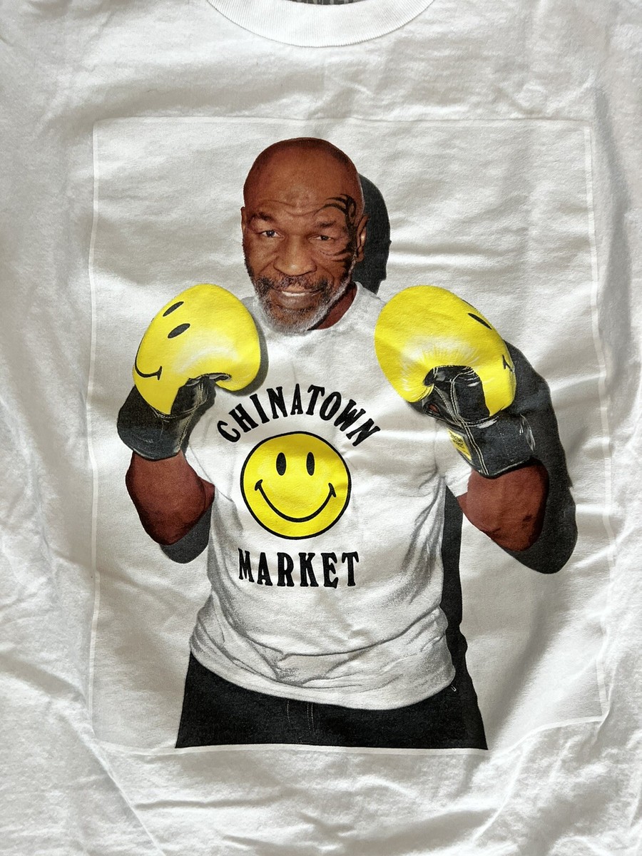 Chinatown Market Mike Tyson White T Shirt Medium Boxing