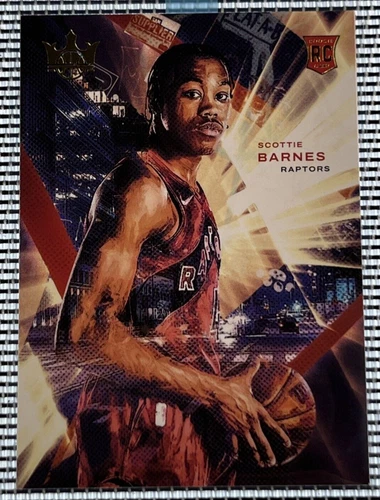Scottie Barnes 2021-22 Panini Court Kings #68 Level One 1 Rookies I RC Raptors