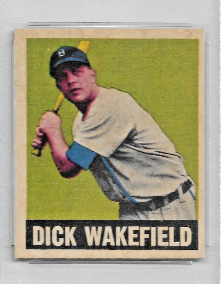 1948 LEAF BASEBALL CARD #50 DICK WAKEFIELD GRADED PSA 7 NQ MLB DETROIT TIGERS - Image 3 of 4