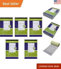 Efficient Sales Order Book Set with Customization Space - 5.5" x 8" Size