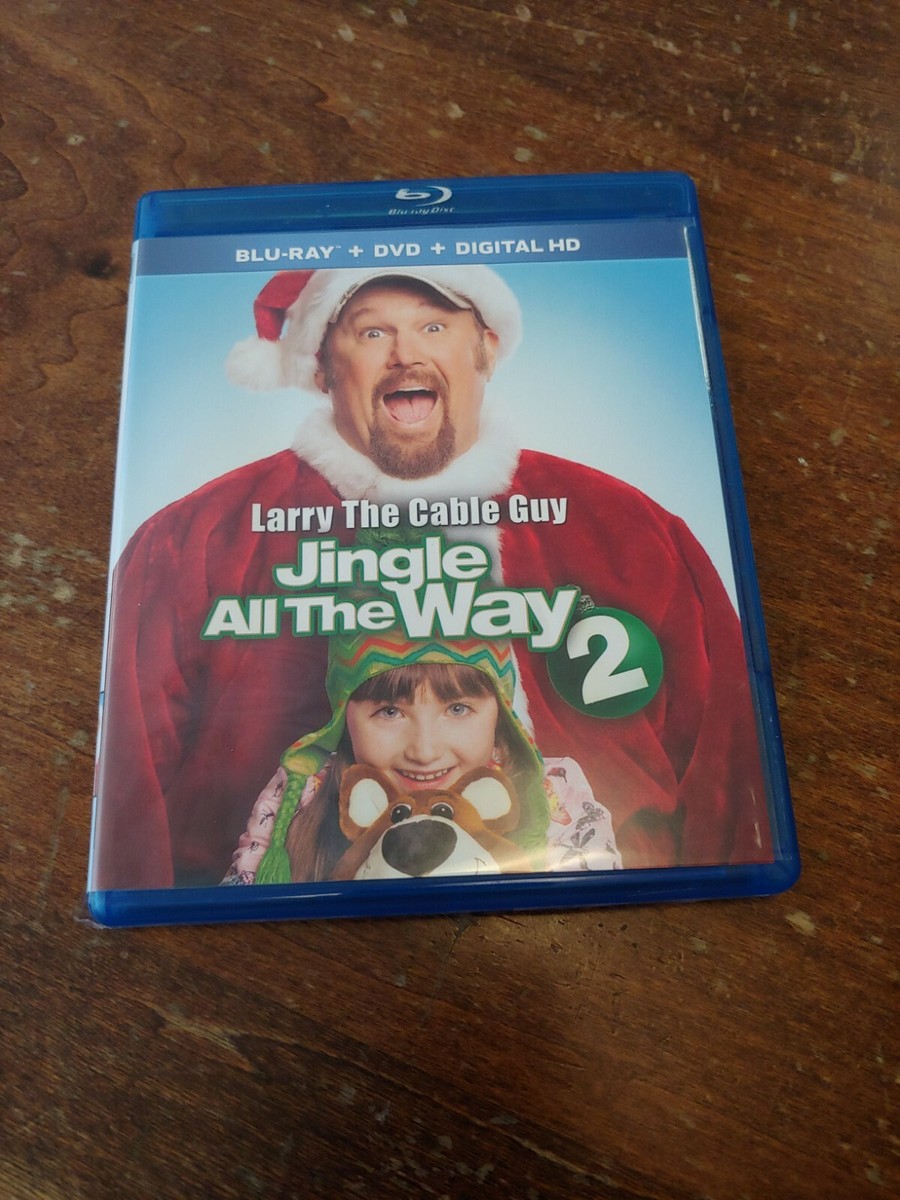 JINGLE ALL THE WAY 2 BLU-RAY & DVD COMBO LIKE NEW FAST SHIPPING