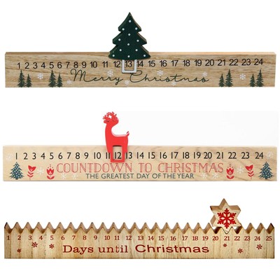 Days until Christmas Countdown Plaque with Christmas Marker | eBay