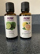 Now Essential Oil- 2 1 Oz Bottles- Grapefruit And Lime