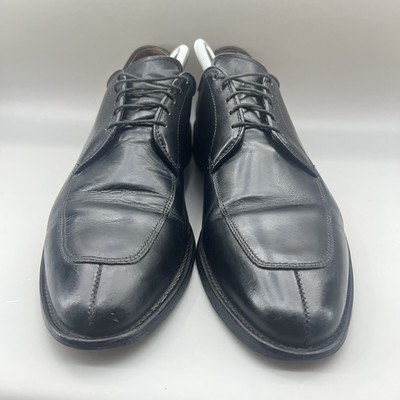 Allen Edmonds Delray Men Size 10.5 B‎ Shoes Black Leather Split Toe Oxford 9564 Allen Edmonds Delray Men Size 10.5 B Shoes Black Leather  main image 3
