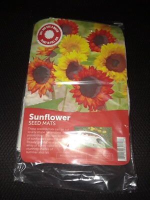 Sunflower Seed Mats, Set of Two, New in Wrapper | eBay