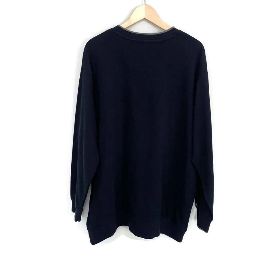 Мужской пуловер Antigua Denver Broncos свитер синий с длинным рукавом хлопковая смесь XXL - Изображение 2 из 4