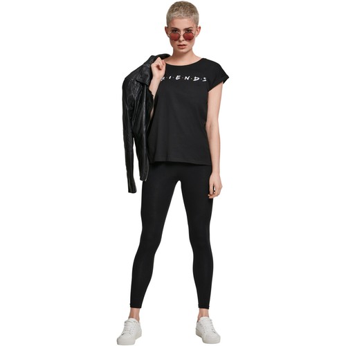 Merchcode Ladies Friends Logo Tee Ladies Cotton Jersey Kult-Serie Logo - Picture 7 of 16