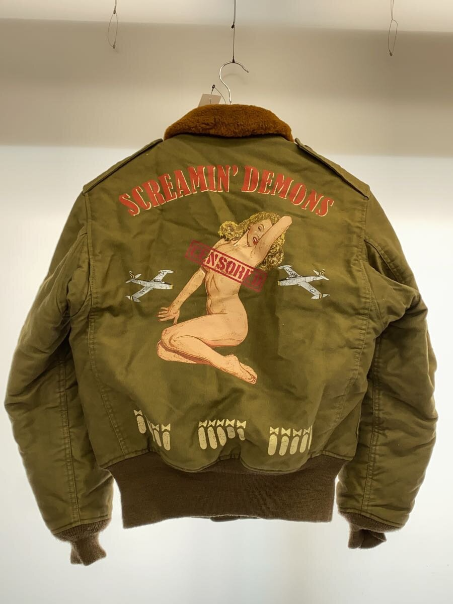 TOYS McCOY TYPE B-10 Flight Jacket Khaki Size 34 Used | eBay