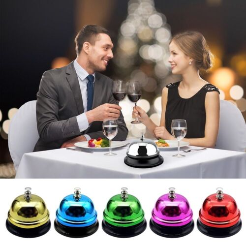 Bell Call Bell Desk Counter Reception Festival Bells Dining Bell Table - Foto 1 di 14