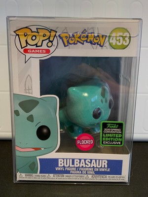 flocked bulbasaur funko