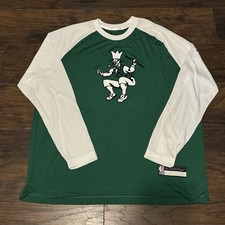 Boston Celtics Nike NBA Basketball 75 Anniversary Team Long Sleeve XL Rare New
