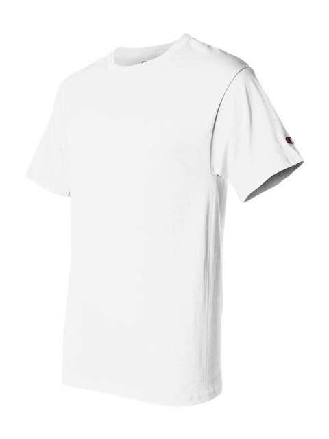 champion plain white tee
