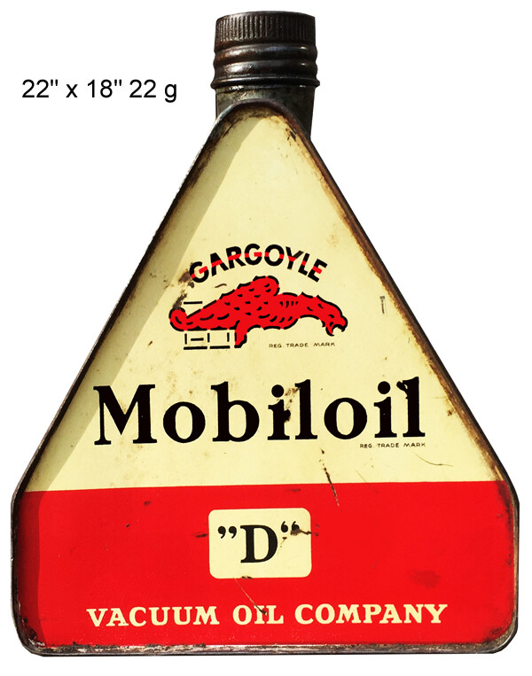 Vintage Style Metal Sign Gargoyle Mobiloil 18 x22 . | eBay