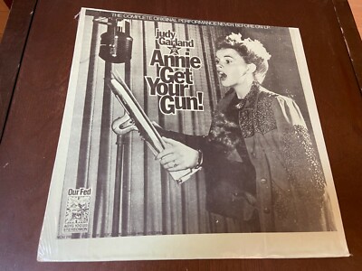 Judy Garland~Stars as Annie Get your Gun~NM~SHRINK~Pop Vocal Musical~FAST SHIP