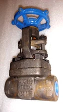 Velan 1/4" W01-2074-02TY 800# Forged A105 Gate Valve HF Seat NOS
