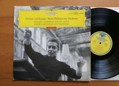 SLPEM 136 257 Karajan Coppelia Suite Les Sylphides DG Red Stereo Tulip ED1