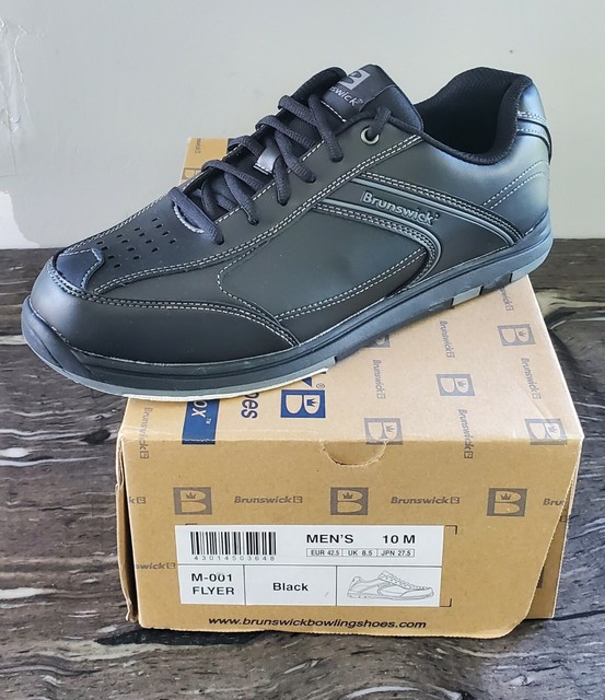 New in Box BRUNSWICK M001 FLYER Men's Black Bowling shoes 10M eBay
