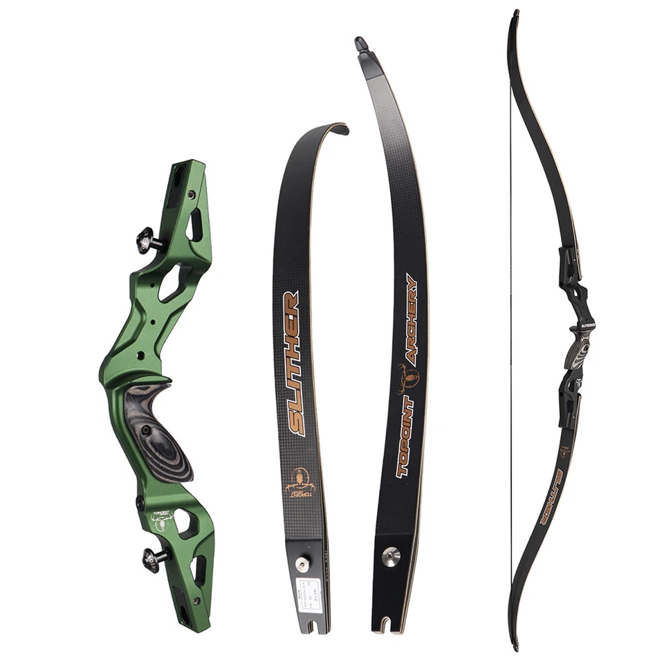 17" 19" 21" ILF Archery Aluminum Recurve Bow Riser RH Takedown Hunting TOPOINT - Image 4 of 4