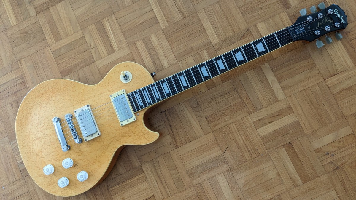 Epiphone Les Paul STANDARD 1997 韓国製 1997 KOREAN EPIPHONE LES PAUL STANDARD BIRDSEYE MAPLE GREAT