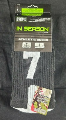Hyp Youth In Season Numbered Athletic Crew Socks NWT