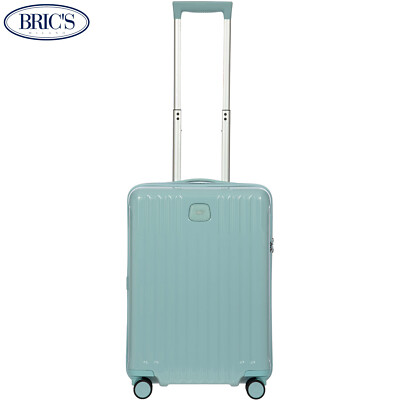 BRIC'S POSITANO light blue hardside Cabin Trolley spinner trunk Suitcase S 21''