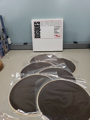 Lam Plan Polishing Disks 8'' Disques De Polissage OPEN BOX OF 6(new) 