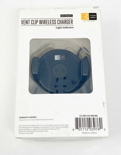 Case Logic Universal Vent Clip Wireless Charger with Light Indicator Brand New - Image 2 of 4