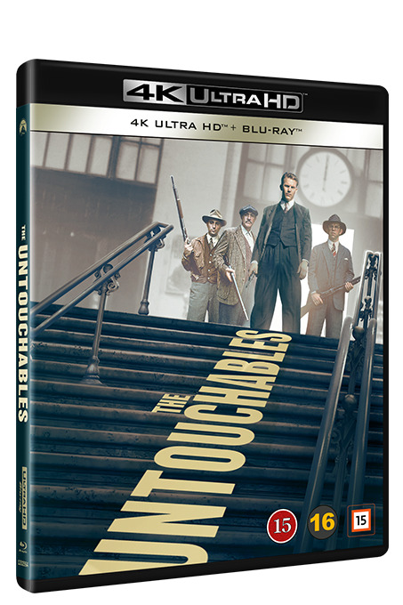 The Untouchables 4K UHD + Blu Ray