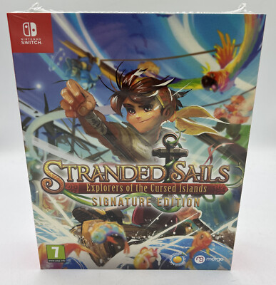 Stranded Sails Signature Edition (Nintendo Switch, 2019) New Factory Sealed