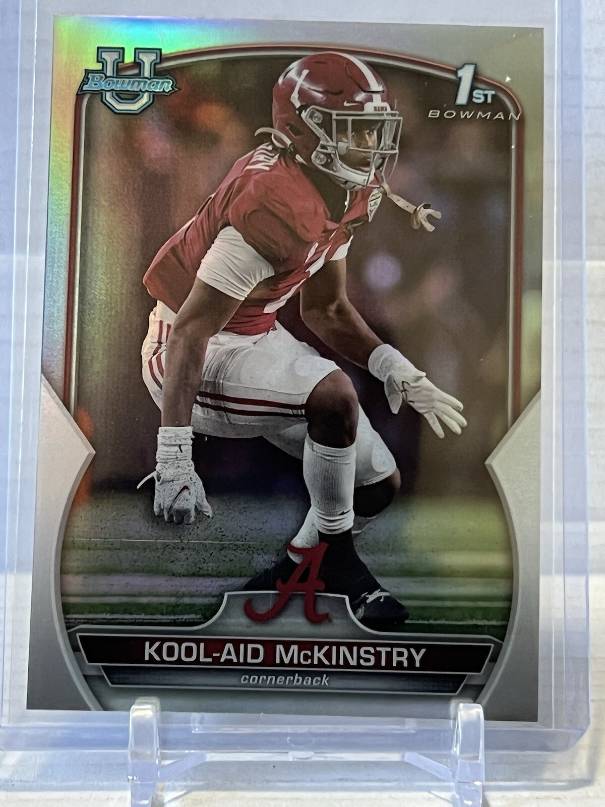 2022 Bowman Chrome U #14 Kool-Aid McKinstry 1st Bowman Refractor Alabama RC
