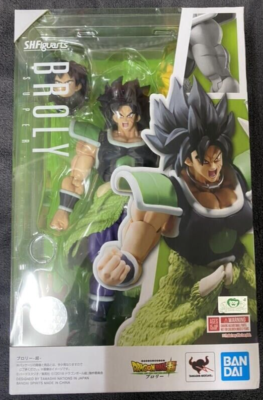BANDAI S.H. Figuarts Broly Dragon Ball Super SHF Action Figure New